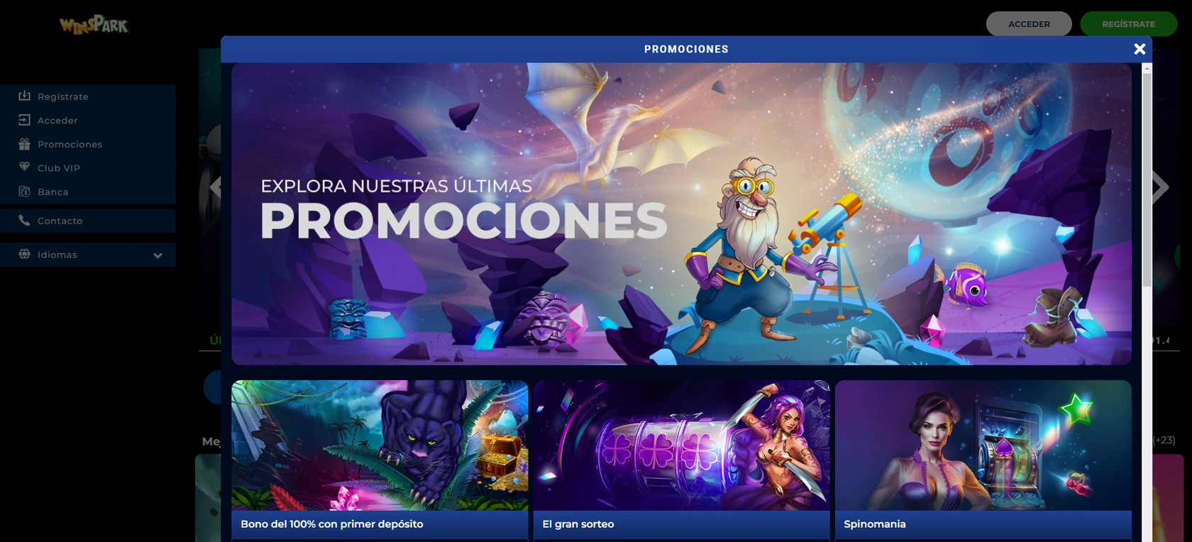 Casinò online WinsPark Casinò online WinsPark